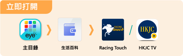 立即打開
主目錄 > 生活百科 > Racing Touch | HKJC TV